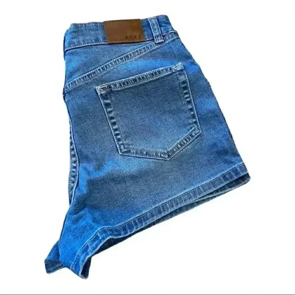 Roxy Quiksilver Comino Blue Lagoon Denim Shorts NWT 27 - Picture 6 of 10